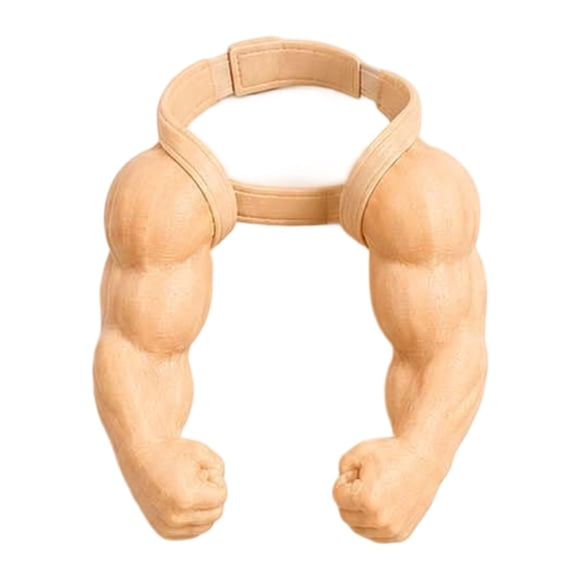 Cat Muscle Arms Hilarious 3D Printed Costume, Comfy Pet Shoulder Attachment For Feline Cosplay, Lightweight PLA Prop