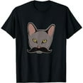thumbnail image 1 of Cat Mustach T-Shirt, 1 of 3