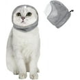 thumbnail image 1 of Cat Muzzle for Grooming, Breathable Mesh Pet Face Cover, Transparent Anti Bite Mouth Guard for Nail Trimming Bathing, 1 of 7