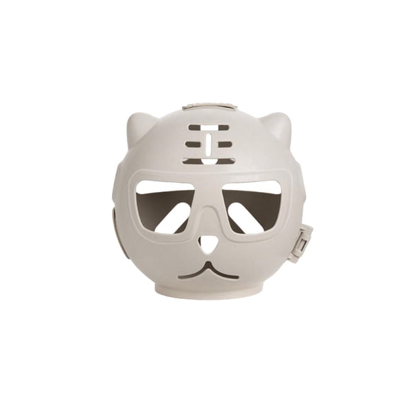 Cat MuzzleforGrooming, Bite Guard, Clear Plastic, Cat Mask, Pet Grooming, Feline Care, Bathing Sessions, 1 Pc