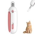 thumbnail image 1 of LWVITH Cat Nail Clipper with Adjustable 3-Size Trimming Hole & Hidden Nail File | Safe Toenail Trimmer for Kittens & Indoor Cats | Anti-Splash Claw Cutter for Grooming, 1 of 7