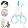 thumbnail image 1 of Cat Nail Clipper with Light, Pet Claw Trimmer for Grooming, Non-Slip Handle for Cats Dogs and Small Pets, 1 of 8