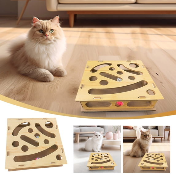 Stunning Interactive Cat Puzzle Toys With Puzzle Box image