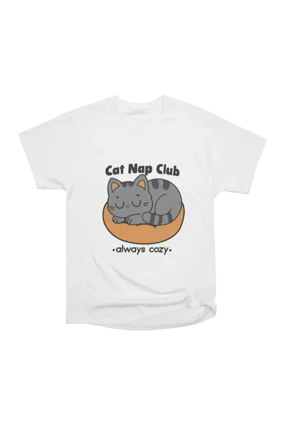 Cat Nap Club T-Shirt Tee Gift For Him Merch For Her Apparel For Friend
