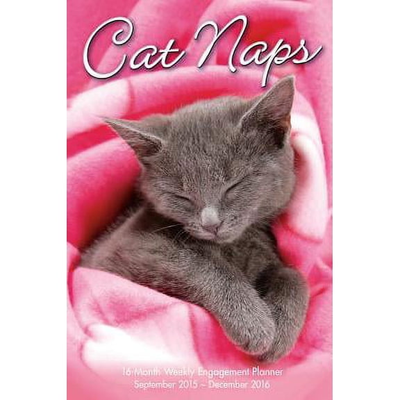 Cat Naps Weekly 2016 Calendar