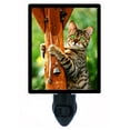 thumbnail image 1 of Night Light - Hang Time. | Cat Theme, Includes Free Switchable Insert, 4W Bulb, E12 Base, 1 of 2