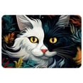 thumbnail image 1 of Cat Non-Slip Machine Washable Polyester Floor Carpet Office Rug Chair Mats, 1 of 6