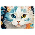 thumbnail image 1 of Cat Non-Slip Polyester Door Rugs, Kitchen Rug, Chair Mat - Machine Washable Area Floor Carpet, 1 of 6