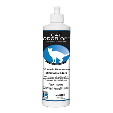 Thornell Cat Odor-Off Pet Odor Eliminator Spray – 16oz Ready to Use Cat Urine Odor Eliminator Spray for Pet Urine Odor, Tomcat Spray & Feces on Carpet, Litter Boxes & More