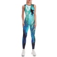 thumbnail image 1 of Cat On Diving Adventure Women's One Piece Yoga Jumpsuits Leggings Playsuit Gym Suit Fitness Running Athletic Clothes Gym Wear Set, 1 of 6