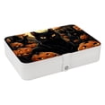 thumbnail image 1 of Cat PU Leather Necklace Organizer with Removable Compartment, Earring Holder, and Decorative Box - Portable Storage Case, 1 of 6