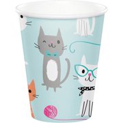 Cat Party 9 oz. Paper Cups 24 Count