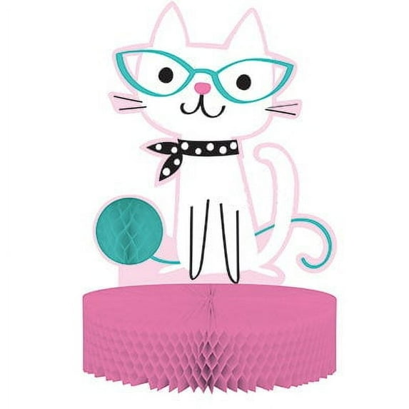 Cat Party Centerpiece, 1 pk