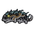thumbnail image 1 of Cat Patches Sanke Fabric Patches Animal Embroidery Applique Iron on Sticker Decorative for MC Jacket Backpack Badges, 1 of 5