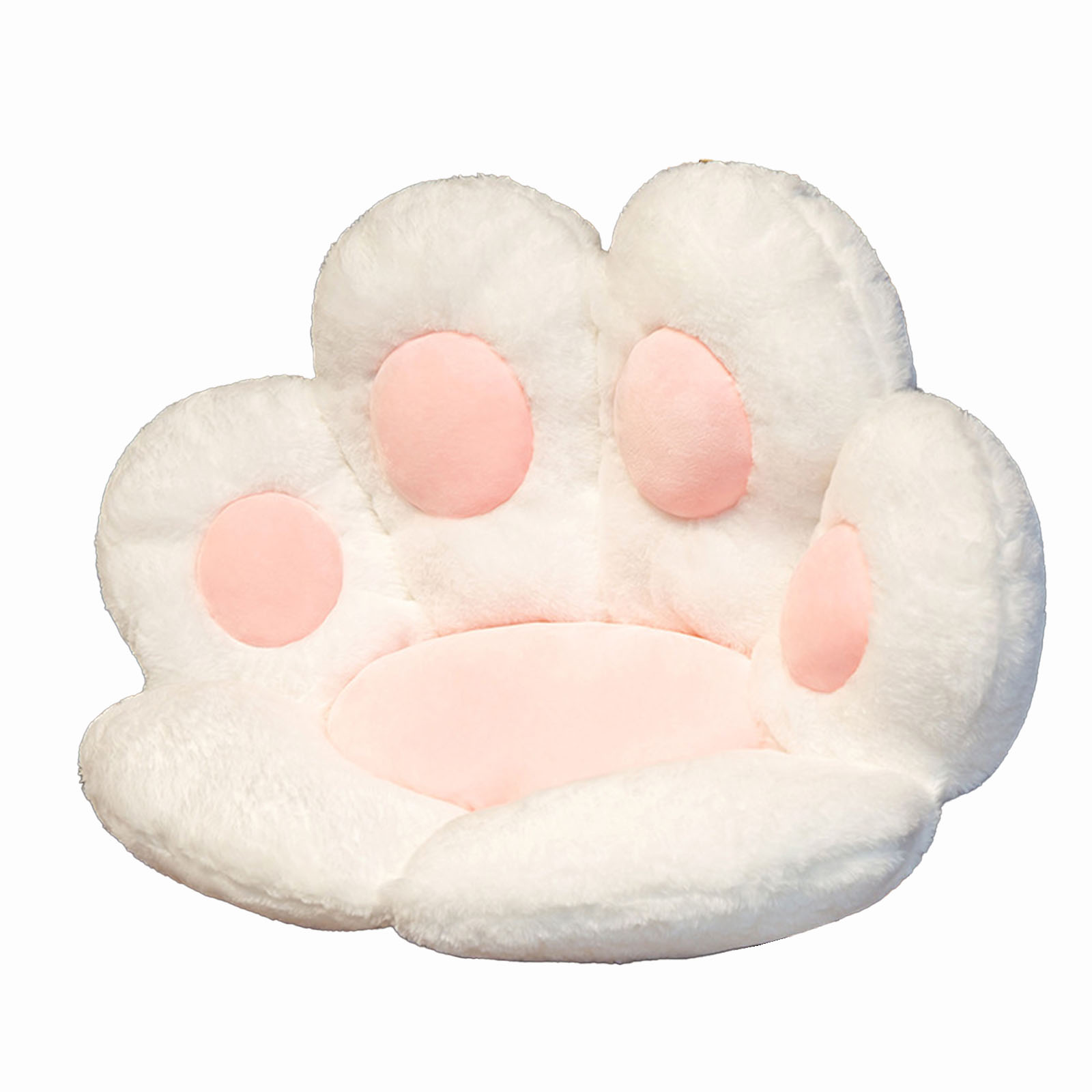 FAMKIT Cat Paw Cushion, Comfy Kawaii Chair Plush Cushions, Cat Paw Shape Lazy Pillow for Gamer Chair, Cozy Cute Seat Chair Cushions Kawaii for Gift, Bedroom Office Home Decor