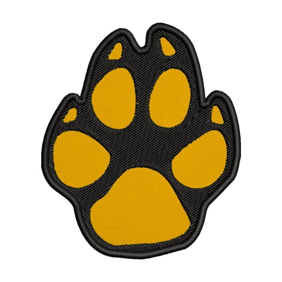 Cat Paw Embroidered DIY Iron on or Sew-on Decorative Patch Badge Emblem Appliques Pet Animal Love Zoo Aquarium Series