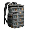 thumbnail image 1 of Cat Paw Print Backpack Cooler – Leakproof Insulated Cooler Bag with Adorable Cat Design, Ideal for Travel, Camping & Picnic, 1 of 6