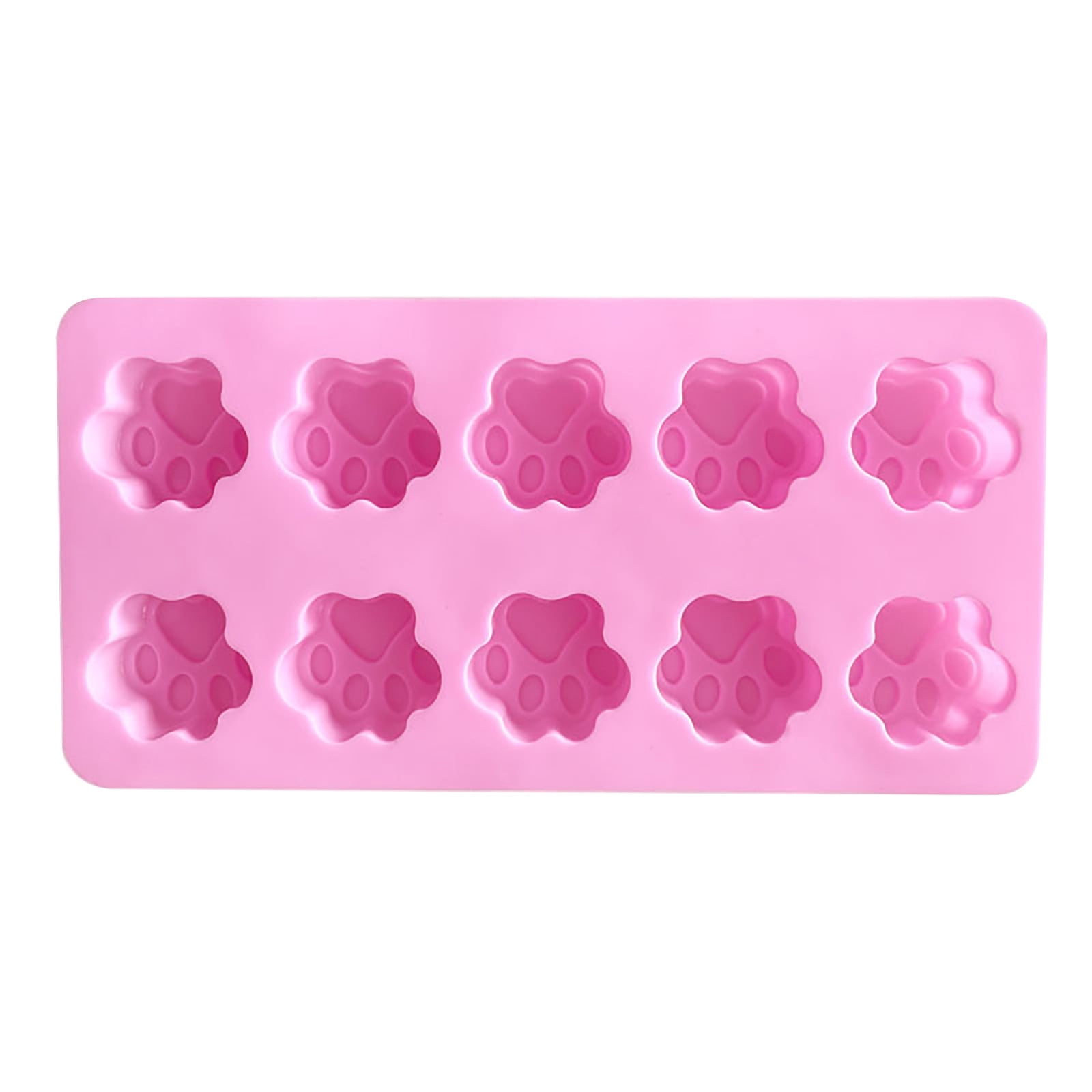 Cat Paw Print Silicone Cookie Cake Candy Chocolate Mold Soap Ice Mold