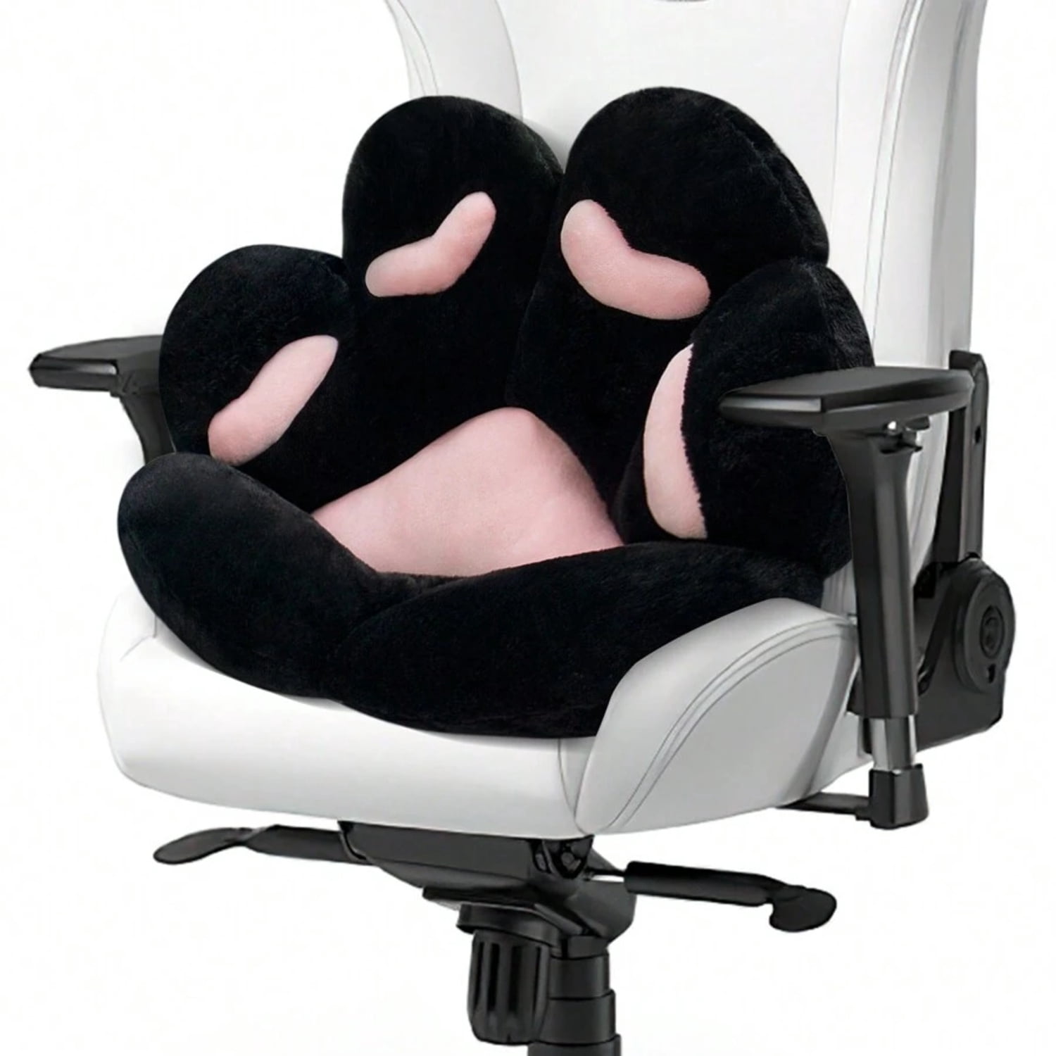 Cat Paw Shaped Plush Pillow Chair - Comfy Floor Seat For Gamer, Worker ...