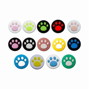Cat Paw Silicone Thumb Grip Caps for Nintendo Switch, Switch Lite, and Switch OLED (1000 Pack, Multiple Colors)