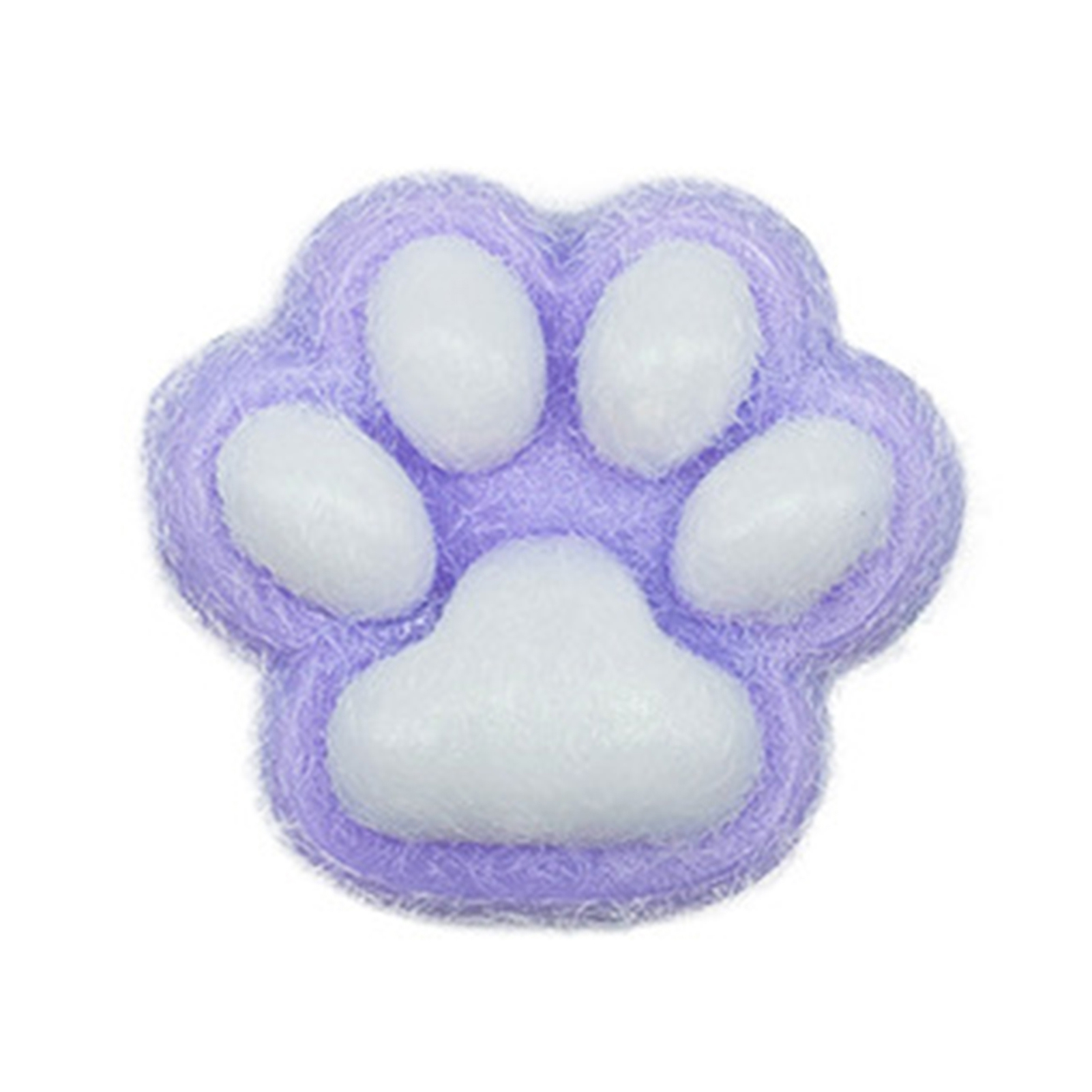 Image showcasing Cat Paw Squeeze Toy - Handmade Stress Relief Sensory Fidget, Soft ...