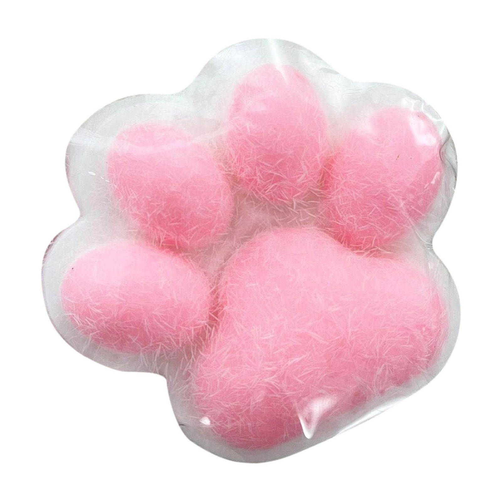 10 Stück Katzenpfoten-Squeeze-Spielzeug – Squishy Stressball, Weiches Gummi, Mehrfarbig