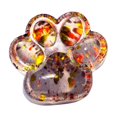 thumbnail image 1 of Cat Paw Squishy Toy with Glitter and Slow Rising Texture, Single Pack, Watermelon Red, for Relaxation Relief, Squeeze Toy, 1 of 3