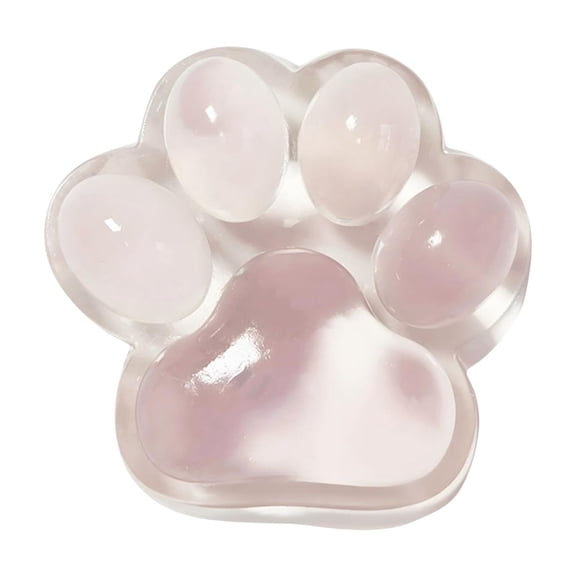 Cat Paw Squeeze Toys Soft Slow Rising Squeeze Toys, Cute Sensory Fidget Toys for Stress Relief Anxiety Focus and Relaxation (Light pink)