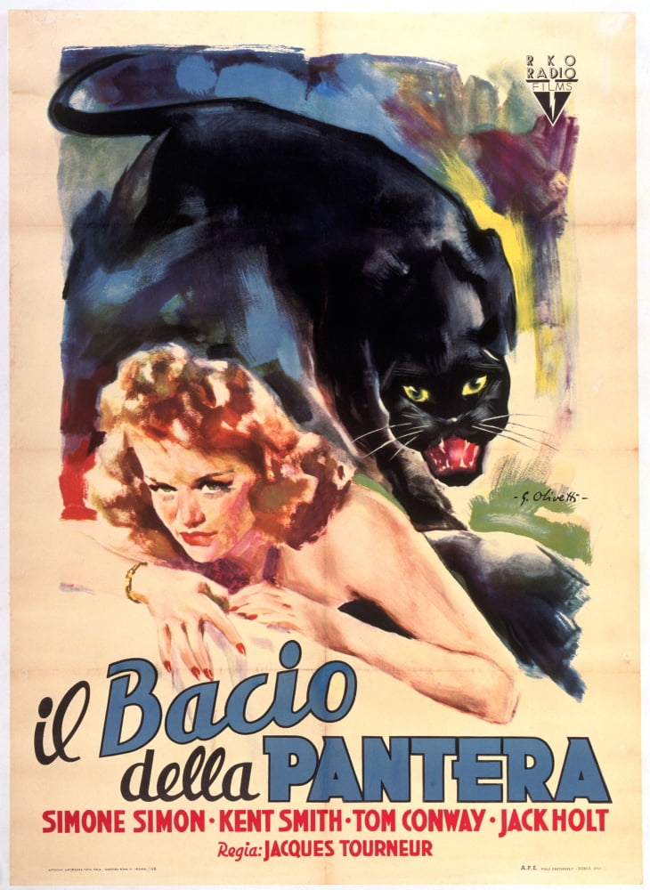 Cat People Canvas Art - (24 x 36)