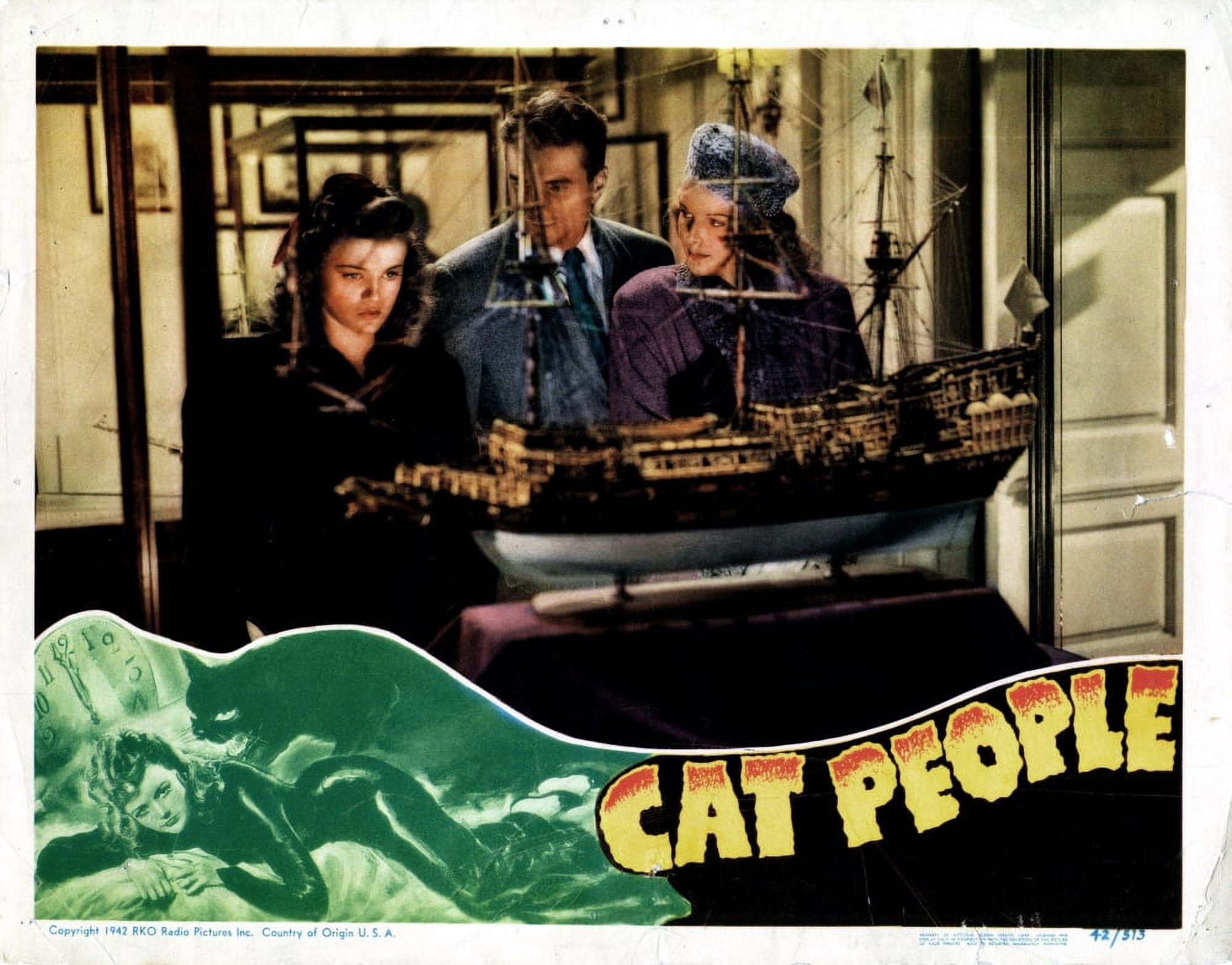 Cat People Canvas Art - (28 x 22)