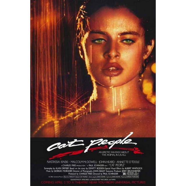 Cat People - movie POSTER (Style A) (27" x 40") (1982)