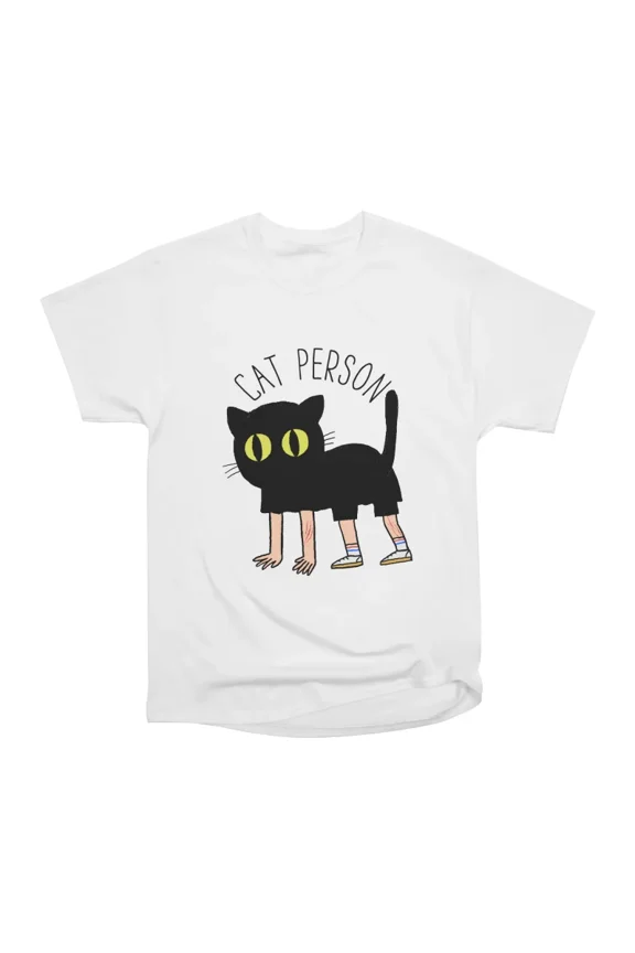 Cat Person T-Shirt Tee Gift For Him Merch For Her Apparel For Friend