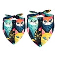 thumbnail image 1 of Cat Pet Collar Scarves - Pack of Two Chiffon Yarn Cat Scarves, Translucent, Light, Breathable - 40.6x40.6x58/16x16x22.8in, 53.3x53.3x76.2/20.9x20.9x30 in, 1 of 5