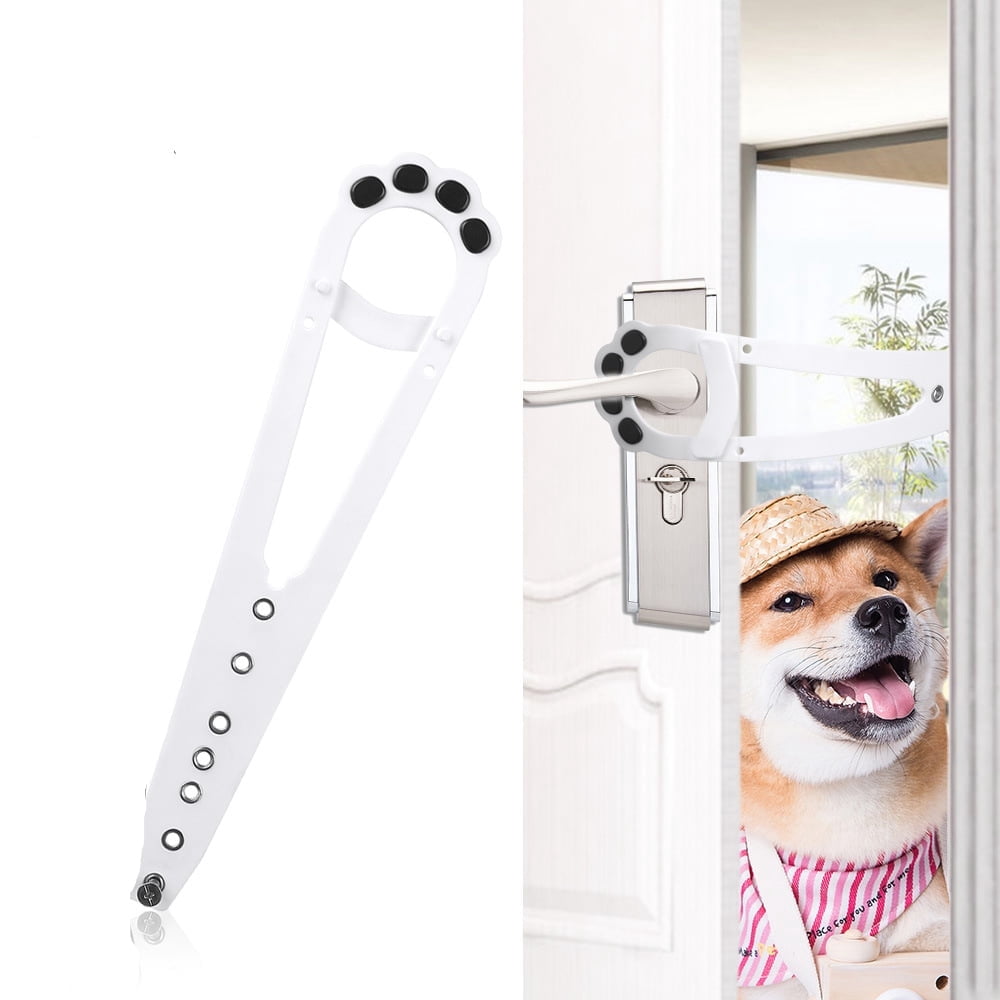 Image showcasing Cat Pet Door Bracket Latch, Adjustable Flexible Latch to Prevent Dog ...