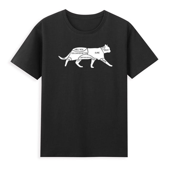 Cat Petting Guide Shirt Funny Crazy Cat Lovers Gift Men's T-Shirt ...