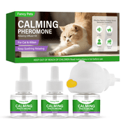 Cat Pheromones Calming Diffuser, Effective Cat Anxiety Diffuser, Professional Stress Relief for Pet Anxiety