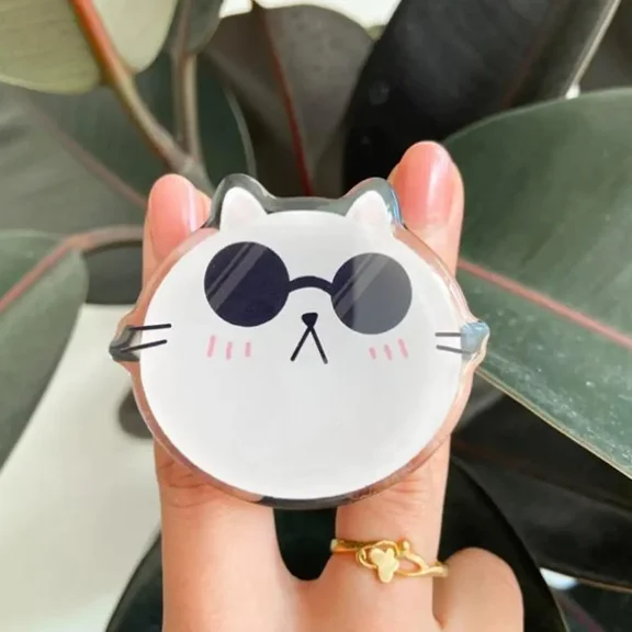 Cat Phone Grip, Cute Griptok for Phone, Acrylic Stand, MagSafe Compatible, Best Gift for Cat Lovers and Phone Accessories