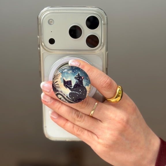 Cat Phone Grip Protective Magnetic Phone, iPad & Holder