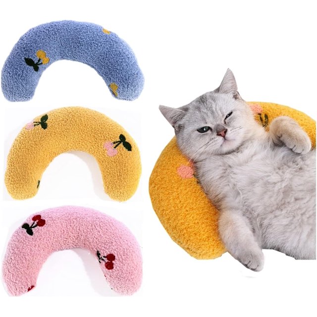 Cat Pillow, Small Pillow for Cat, Cat Blankets for Indoor, Pet Toy