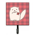 thumbnail image 1 of Cat Pink Plad Leash or Key Holder, 1 of 1