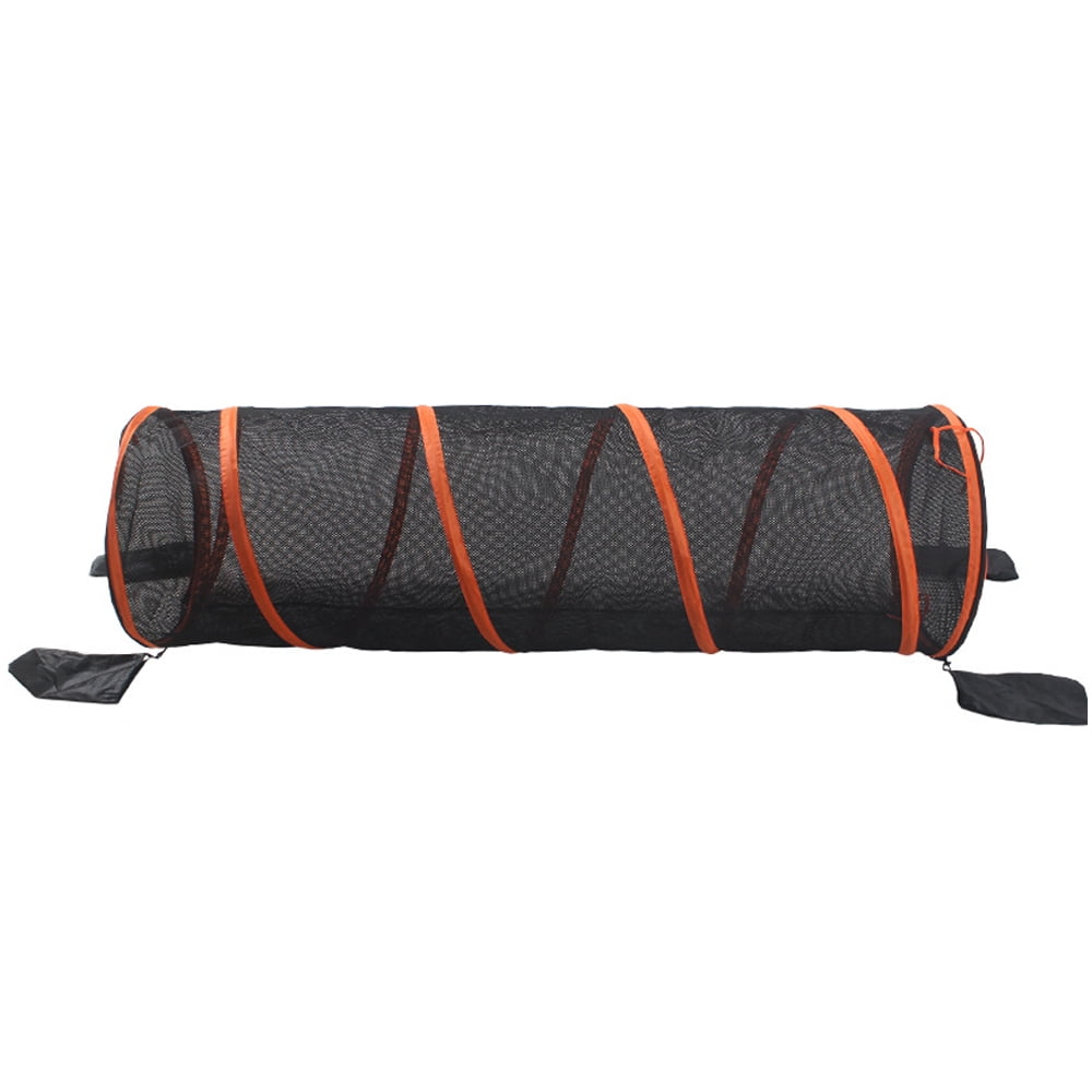 Cat Play Tunnel for Indoor and Outdoor, Cat Play House, Cat Enclosures Easy to Connect with Cat Tent with Two Zipper Doors Outside Cat Enclosure,