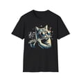 thumbnail image 1 of Cat Playing Flute Expert Musician Music Lover Flute Player TShirt, 1 of 4