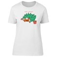 thumbnail image 1 of Cat Playing On Xmas Tree T-Shirt Women -Image by Shutterstock, Female x-Large, 1 of 2