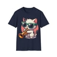 thumbnail image 1 of Cat Playing Trumpet Musician Player Music Playing Expert TShirt, 1 of 5