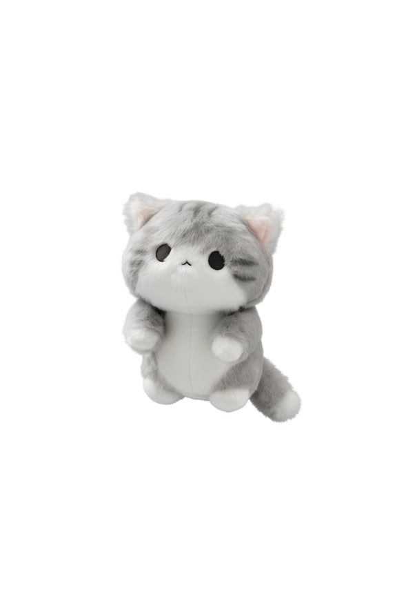 Cat Plush Keychain, Soft Cute Feline Charm For Backpacks Handbags Car Keys Zipper Pulls Decorative Kitty Ornament For Cat Lovers Pet Owners