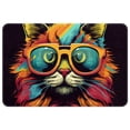 thumbnail image 1 of Cat Polyester Non-Slip Machine Washable Door Rug Game Mat Kitchen Rug Office Rugs, 1 of 6