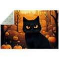 Cat Polyester RightAngle Floor Mat HighQuality Door Rug for Home