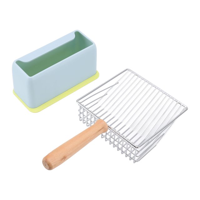 Cat Poop Shovel Multipurpose Stainless Steel Body Durable Rust