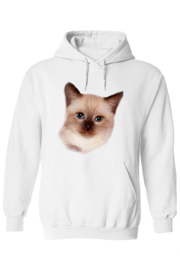 Cat Portrait. Hoodie Women -Image by Shutterstock, Female Medium