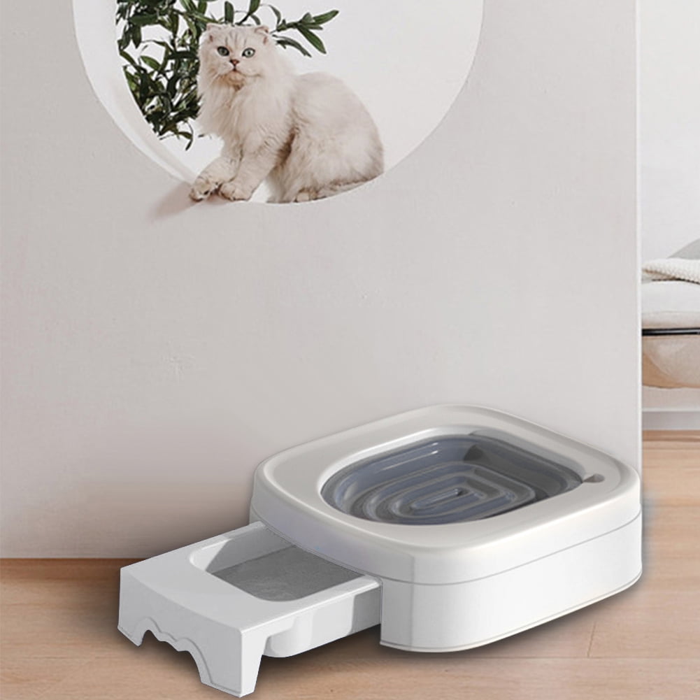 Cat Potty Training Toilet,Reusable Puppy and Kitten Litter Pad, Kitten